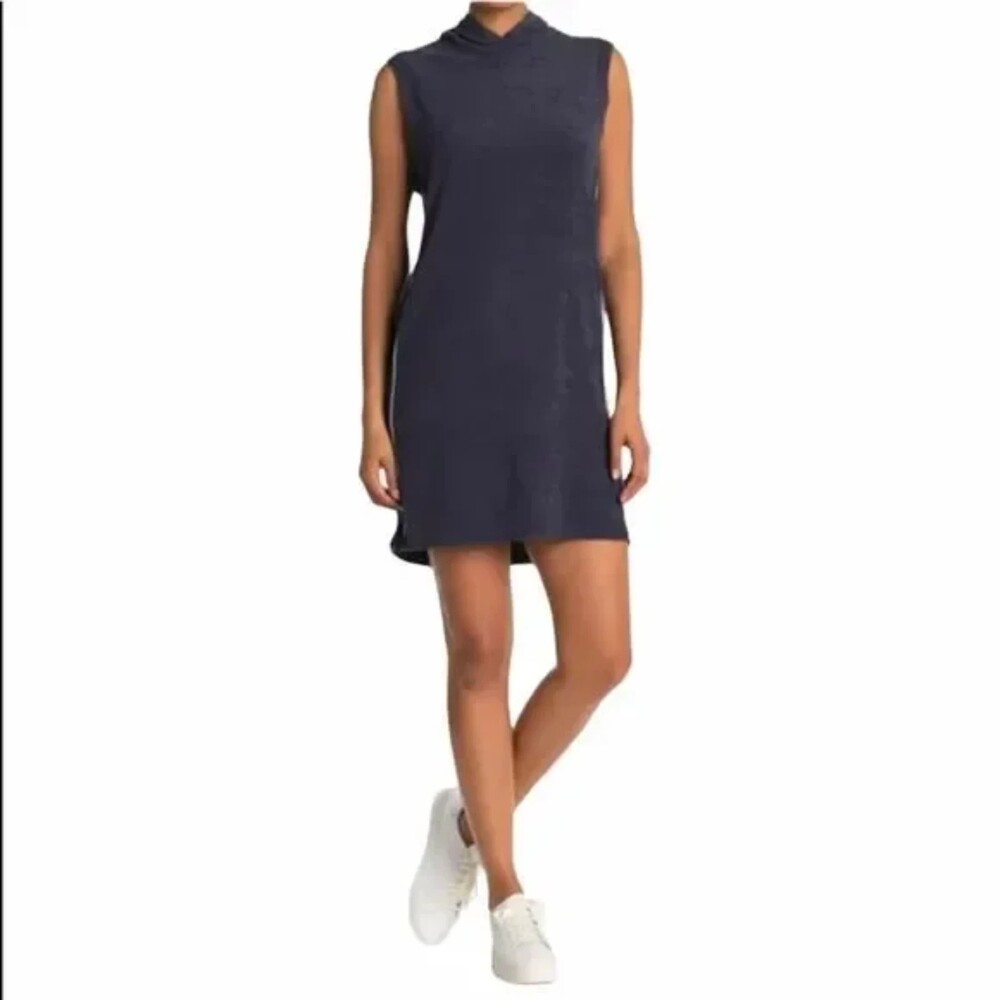 Alternative Sustainable Poolside Dress with hoodie Size S New